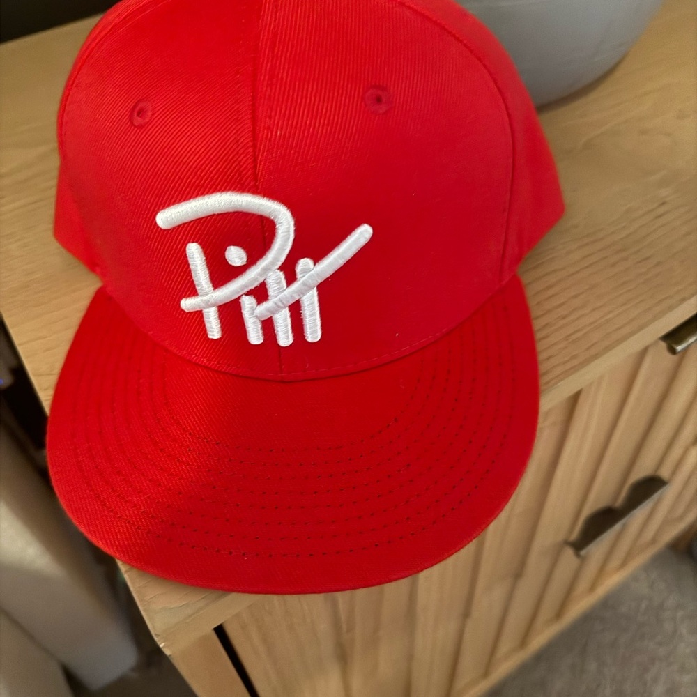 Red Cap with PITT Logo